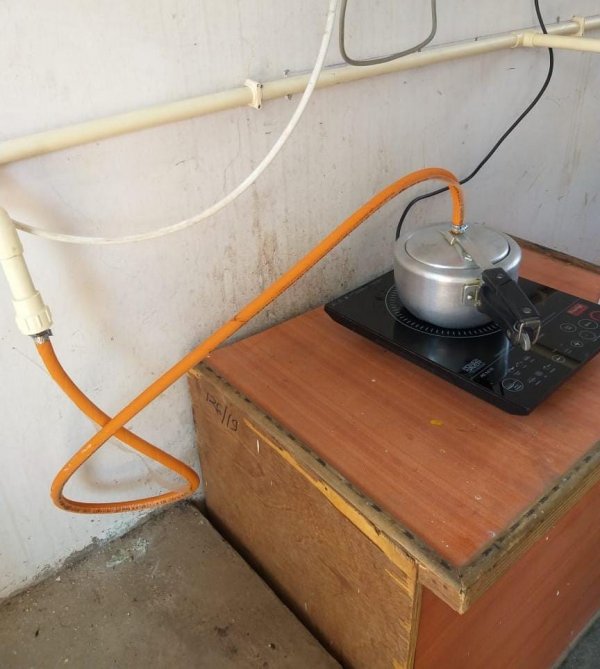 थाना कोतवाली धमतरी में भाप पद्धति से वेपोराइजर का प्रबंध