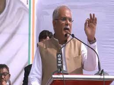 CM भूपेश बोले-कालीचरण है या गालीचरण:महात्मा के अपमान के बाद कांग्रेस का 'गांधी हमारे अभिमान' रना दिया