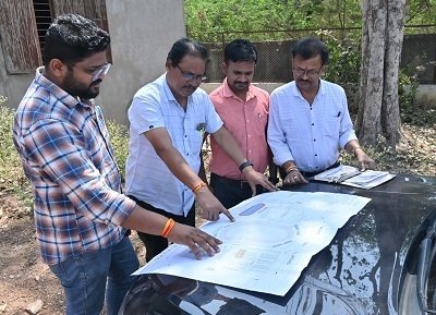 15 करोड़ की लागत से 17 एकड़ में भव्य एवं आकर्षक स्पोट्स परिसर का निर्माण होगा-भिलाई