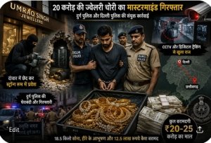 "दीवार तोड़कर स्ट्रॉन्ग रूम में घुसा, 25 करोड़ का खजाना समेटा... 96 घंटे बाद भिलाई से धराया &lsquo;मेगा हेइस्ट&rsquo; का मास्टरमाइंड"