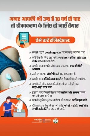 एक मई से शुरू होने वाला कोरोना टीकाकरण अभियान स्थगित 18 से 44 साल तक की आयु वर्ग का