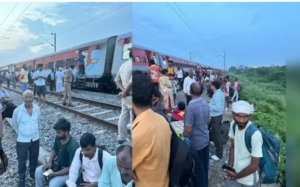 बेपटरी हुई दो ट्रेन, जान माल की कोई क्षति नहीं, रेल्वे ने जारी किए हेल्प लाइन नंबर 