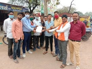 युवा मोर्चा ने चलाया हस्ताक्षर अभियान, सीजीपीएससी में गड़बड़ी के आरोप लगाए