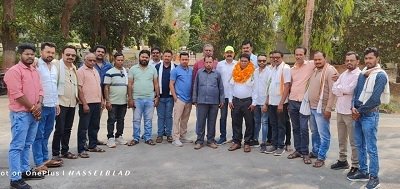 नवनियुक्त जिला कांग्रेस अध्यक्ष बिसेल राम नाग का हुआ स्वागत सम्मान