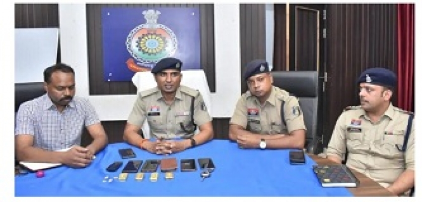 “जमीन में दबे खजाने” का झांसा देकर लाखों की ठगी, अंतरजिला नकली सोना गिरोह के 5 आरोपी गिरफ्तार