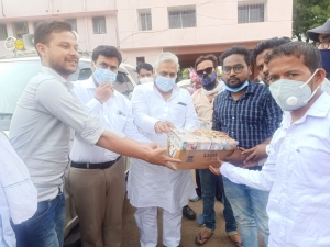 आयुष्मान मित्रों को विधायक, महापौर ने किया प्रोत्साहित....