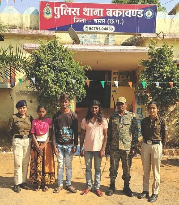 सिंदूर और मधुरस बेचने के नाम पर गाँवो में घूम-घूम चोरी करने वाले, उड़ीसा के 03 लोगो को पुलिस ने किया गिरफ्तार