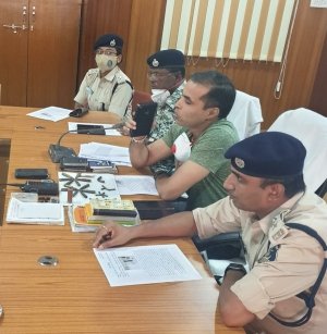 घायल नक्सली डेविड़ को किया गया विधिवत गिरफ्तार