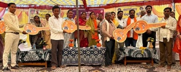 धुसेरा जनसमस्या निवारण शिविर में 1179 आवेदन प्राप्त, हितग्राहियों को योजनाओं का मिला लाभ