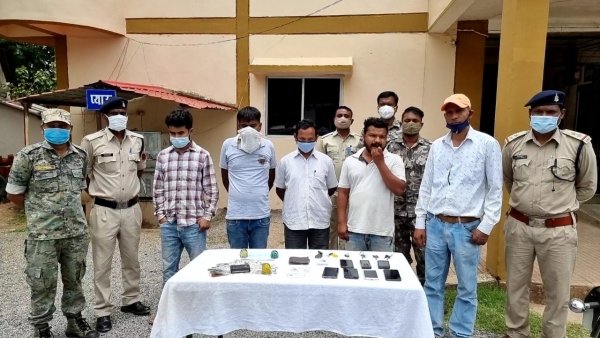आसना जंगल में जुआ खेल रहे जुआडिय़ों पर कोतवाली पुलिस की कार्यवाही