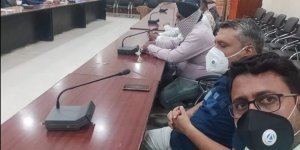 कलेक्टर के साथ चेम्बर्स ऑफ  कामर्स वालों की हुई बैठक बाजारों में दुकानों को खोलने व बंद करने रखे यह सुझाव