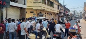 बेवजह घूमने वाले 195 वाहन चालको एवं बिना मास्क के 40 व्यक्तियों पर की गई विधिवत कार्यवाही