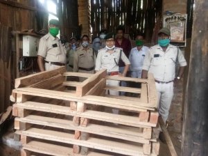 वन मंडल रायगढ़ में हफ्ता भर में एक आरा मिल तथा एक फर्नीचर मार्ट सील :  वन विभाग का सघन अभियान निरंतर जारी