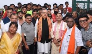 राजनांदगांव बनेगा शतरंज का हब : विधानसभा अध्यक्ष डॉ. रमन सिंह दिग्विजय स्टेडियम में नन्हें खिलाड़ियों से मिले, प्रतिभाओं को दिया प्रोत्साहन