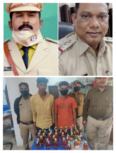 थाना दुर्ग पुलिस द्वारा अवैध शराब बिक्री करने वालों के खिलाफ किया गया कारवाही आरोपी को गिरफ्तार कर भेजा गया जेल