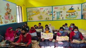 स्वास्थ्य सुधार हेतु आंगनवाड़ी कार्यकर्ताओं को दिया प्रशिक्षण