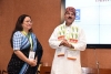 रोचक संवाद शैली हेतु रंगकर्मी विजय मिश्रा सम्मानित