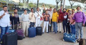 टीम सहित असम रवाना हुए जिला कांग्रेस अध्यक्ष निर्मल कोसरे