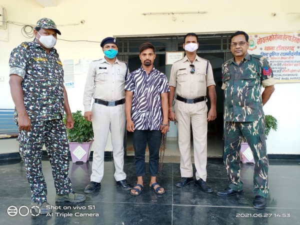 नाबालिक बालिका को प्रेम जाल में फंसाकर दुष्कर्म करने वाले आरोपी गिरफ्तार