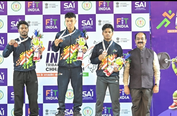 केआईटीजी 2026: कर्नाटक के मणिकांता की गोल्डन हैट्रिक, छत्तीसगढ़ की अनुष्का ने बढ़ाया मान &mdash; चोट के बावजूद वेटलिफ्टिंग में भी चमके सितारे