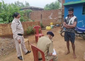 अवैध मदिरा के विरुद्ध की गई कार्रवाई
