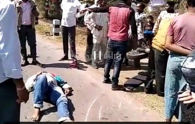 खपरी मोड़ पर माजदा व ऑटो रिक्शा में भिड़ंत, एक मृत