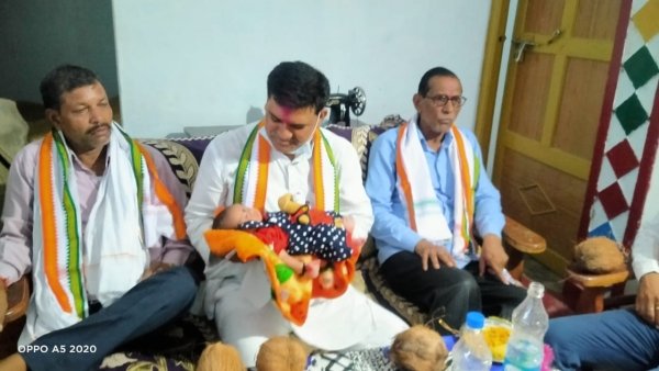 विजय बघेल ने किया ग्रामीण क्षेत्रों में जनसम्पर्क
