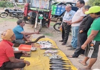 खुले में मांस मछली विक्रय के खिलाफ एक्शन मोड पर निगम