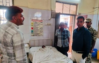 सीईओ जिला पंचायत ने किया सामुदायिक स्वास्थ्य केन्द्र अर्जुंदा का आकस्मिक निरीक्षण