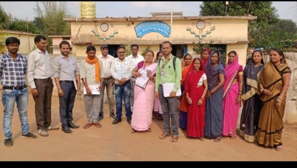 जिले के सुदूर वनांचल ग्राम पंचायत चवेला एवं कोराचा में छत्तीसगढ़ राज्य सामाजिक-आर्थिक सर्वेक्षण शत प्रतिशत पूर्ण