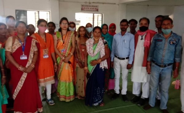राष्ट्रीय मानवधिकार एंव आरटीआई सेवा सदन मे ली मीटिंग