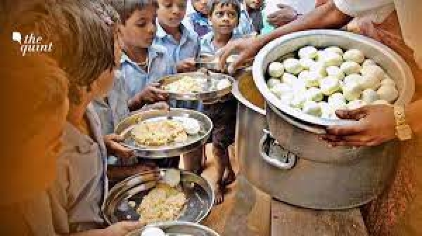 मध्यान्ह भोजन में अतिरिक्त पोषण आहार के रूप में सात जिलों के स्कूली बच्चों को मिलेगा अण्डा