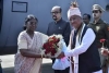 राष्ट्रपति द्रौपदी मुर्मु का जगदलपुर आगमन: राज्यपाल रमेन डेका और मुख्यमंत्री विष्णुदेव साय ने मां दंतेश्वरी एयरपोर्ट पर किया आत्मीय स्वागत