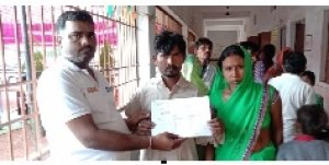 राशनकार्ड, आधारकार्ड और अन्य पहचान पत्र की लगाया  गया विशेष शिविर