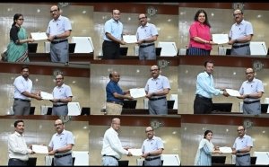 मुख्य सचिव ने ई-ऑफिस एवं समयबद्धता के लिए मंत्रालय के अधिकारी और कर्मचारियों को दिए प्रशंसा पत्र
