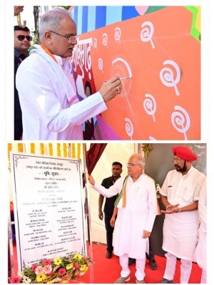राजधानी रायपुर की सड़कें अब और भी खूबसूरत दिखेंगी : मुख्यमंत्री बघेल