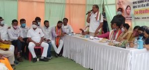 मोदी सरकार उद्योगपतियों की सरकार है जो किसानों की आर्थिक स्थिति बेहतर नहीं करना चाहती: राजेन्द्र साहू