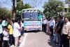 कलेक्टर ने राज्य स्तरीय क्रीड़ा, साहित्यिक एवं सांस्कृतिक कार्यक्रम में शामिल होने बच्चों के बस को हरी झंडी दिखाकर किया रवाना