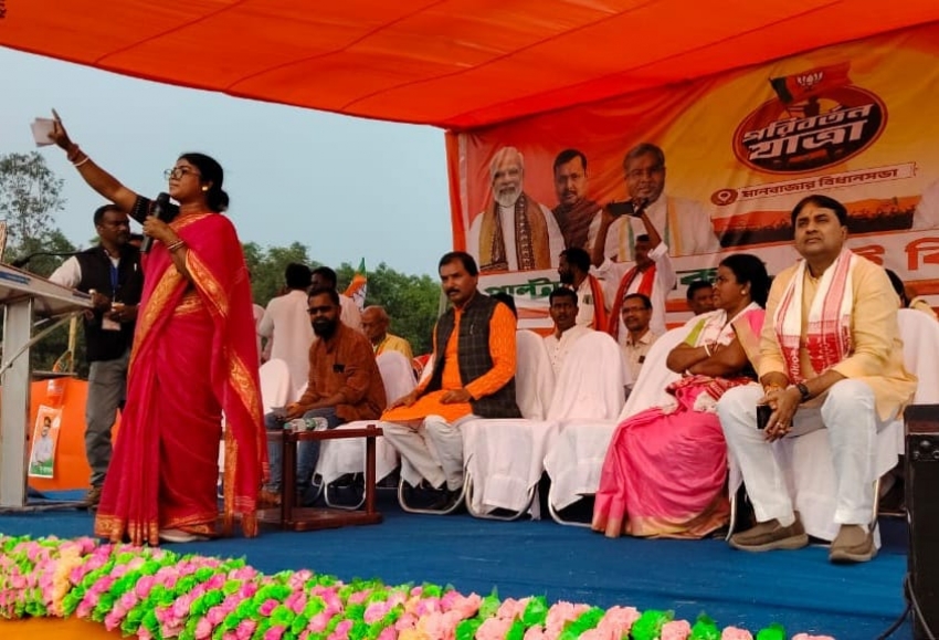 पश्चिम बंगाल के पुरुलिया में परिवर्तन यात्रा, नीलू शर्मा बोले—बंगाल में बदलाव का माहौल