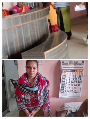 अरबिंदो चटर्जी दंपत्ति के साथ घर मे घुसकर अपने साथियों को लेकर मारपीट करने वाली फरार मुख्य आरोपी पूजा सरकार हुई गिरफ्तार:-