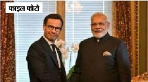प्रधानमंत्री  ने स्वीडन के अगले प्रधानमंत्री के रूप में चुने जाने पर उल्फ क्रिस्टर्सन को बधाई दी