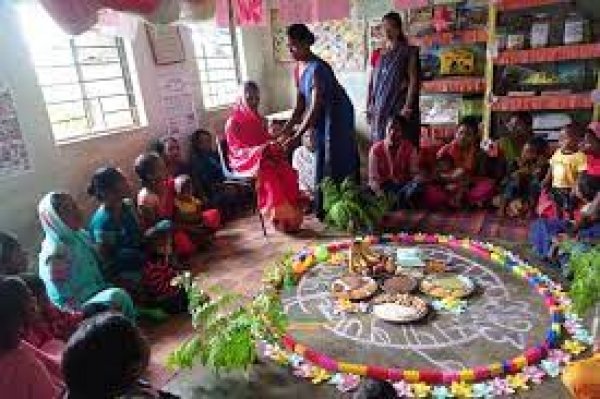 कुपोषित बच्चों को सुपोषित करने अपनी सहभागिता निभा रहे सरपंच-सचिव