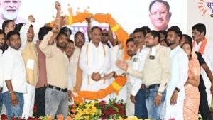 गरीब परिवारों को पक्का मकान देकर प्रधानमंत्री श्री नरेंद्र मोदी के संकल्प को साकार कर रही है छत्तीसगढ़ सरकार: मुख्यमंत्री श्री विष्णु देव साय