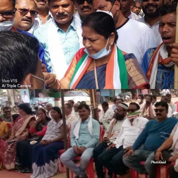अन्नदाता पर अत्याचार  कांग्रेस पार्टी नहीं सहेगी-डॉ. लक्ष्मी ध्रुव