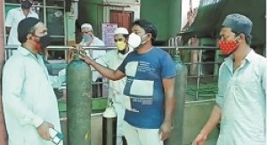 मस्जिद से आक्सीजन.बॉडी फ्रिजर की सेवा मिल ही सभी समुदाय को , भाईचारे की अनूठी मिसाल कायम की सुपेला की मस्जिद नूर ने