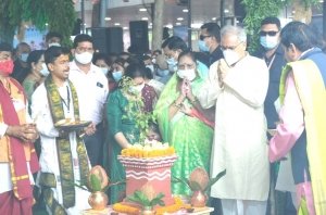 छत्तीसगढ़ के पहले त्यौहार हरेली पुरे प्रदेश में मनाया गया धूमधाम से  मन के मयूर कहे हमर गांव में हरेली आगे : मुख्यमंत्री निवास में हरेली तिहार की धूम