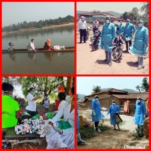 कोविड-19 चुनौतियों का सामना कर रहे ग्रामीण स्वास्थ्य संयोजक