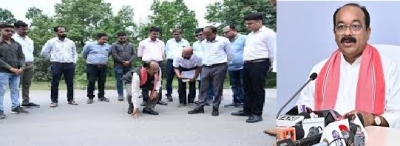 अमानक सड़क निर्माण पर सरकार का सख़्त प्रहार,उप मुख्यमंत्री अरुण साव के निर्देश पर लोक निर्माण विभाग की बड़ी कार्रवाई