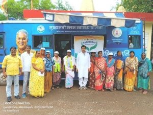 सफाई मित्र सुरक्षा शिविर का शुभारंभ महापौर धीरज बाकलीवाल ने किया
