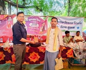 झापरा सुशासन शिविर में मौके पर ही बांटे गए 35 प्रमाण पत्र ,  ग्रामीणों को मिली बड़ी राहत, किसानों का हुआ एग्रीस्टैक पंजीयन